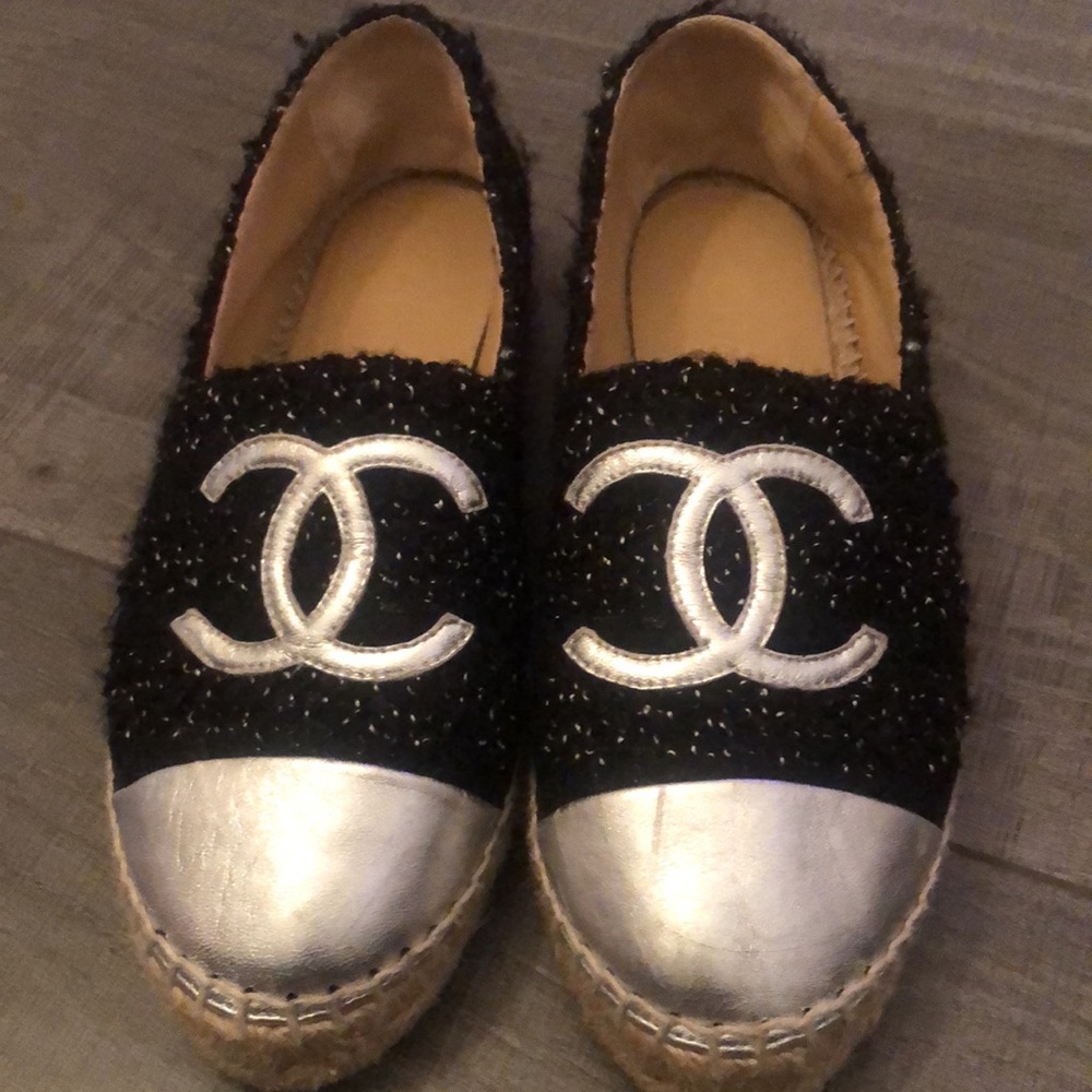 Chanel espadrilles 🖤